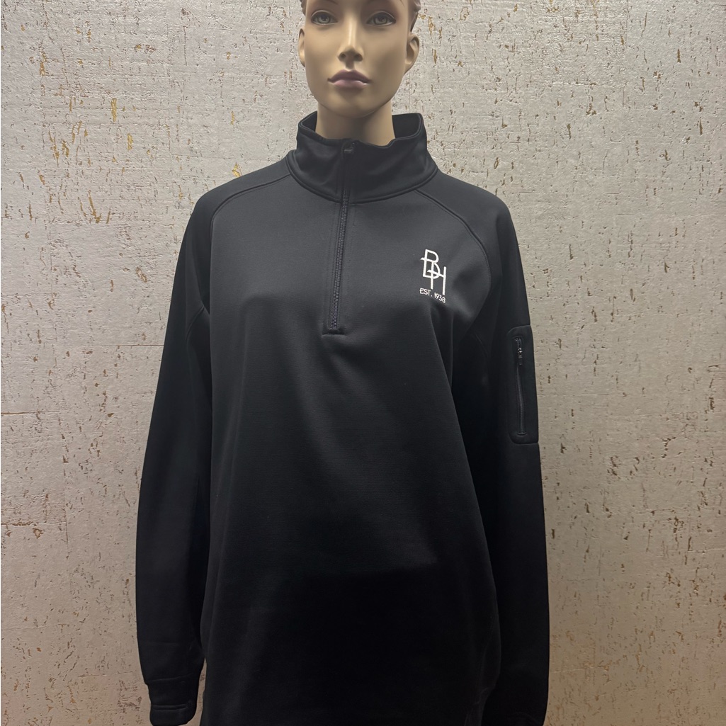 Sport-Tek Men’s Black 1/4 Zip-Up Pullover Only Worn 2 Hours At Event